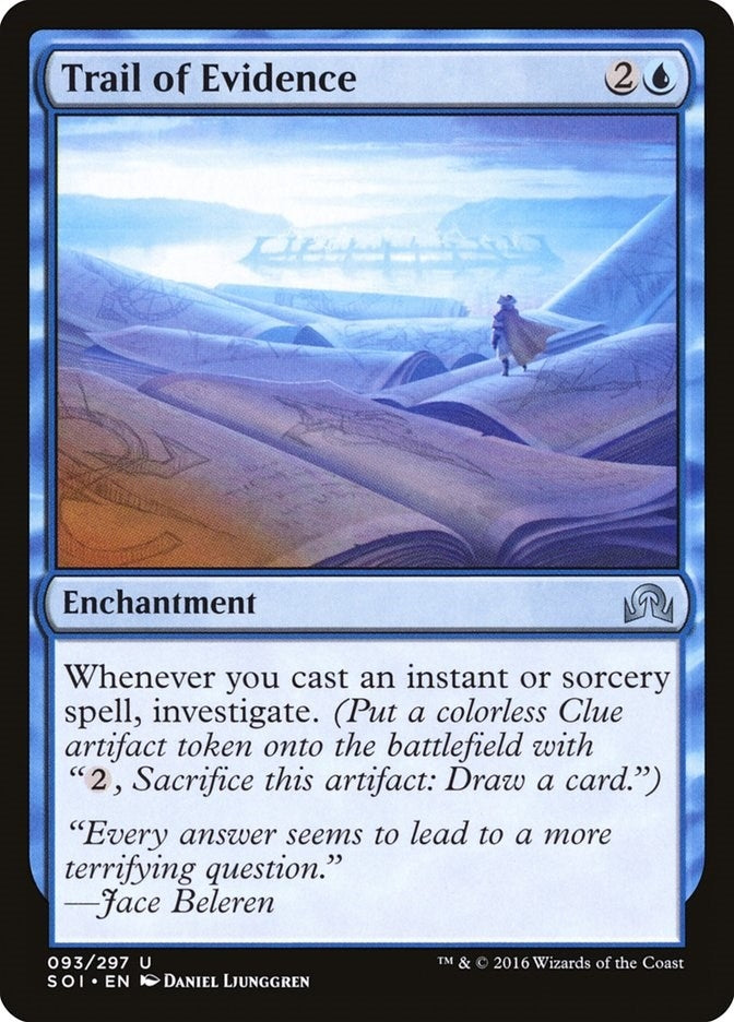 Image for Trail of Evidence (93) [Shadows over Innistrad]