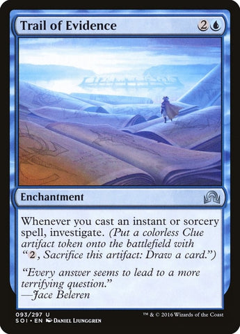 Image for Trail of Evidence (93) [Shadows over Innistrad]