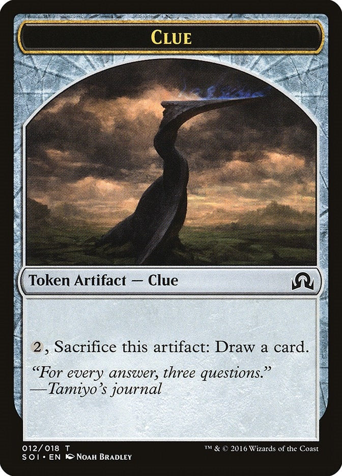 Image for Clue Token (012) (12) [Shadows over Innistrad]