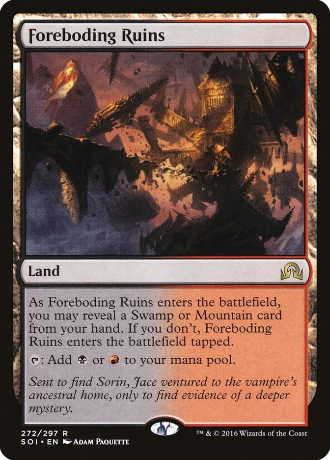 Image for Foreboding Ruins (272) [Shadows over Innistrad]