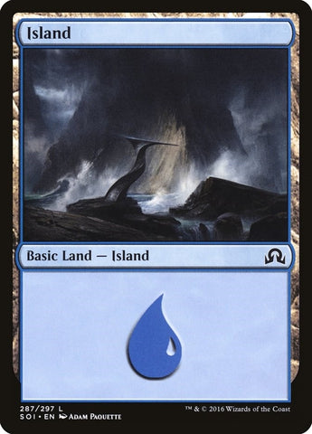 Image for Island (287) (287) [Shadows over Innistrad]