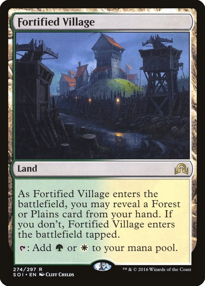 Image for Fortified Village (274) [Shadows over Innistrad]