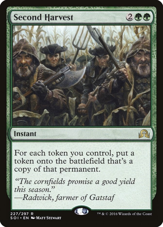 Image for Second Harvest (227) [Shadows over Innistrad]