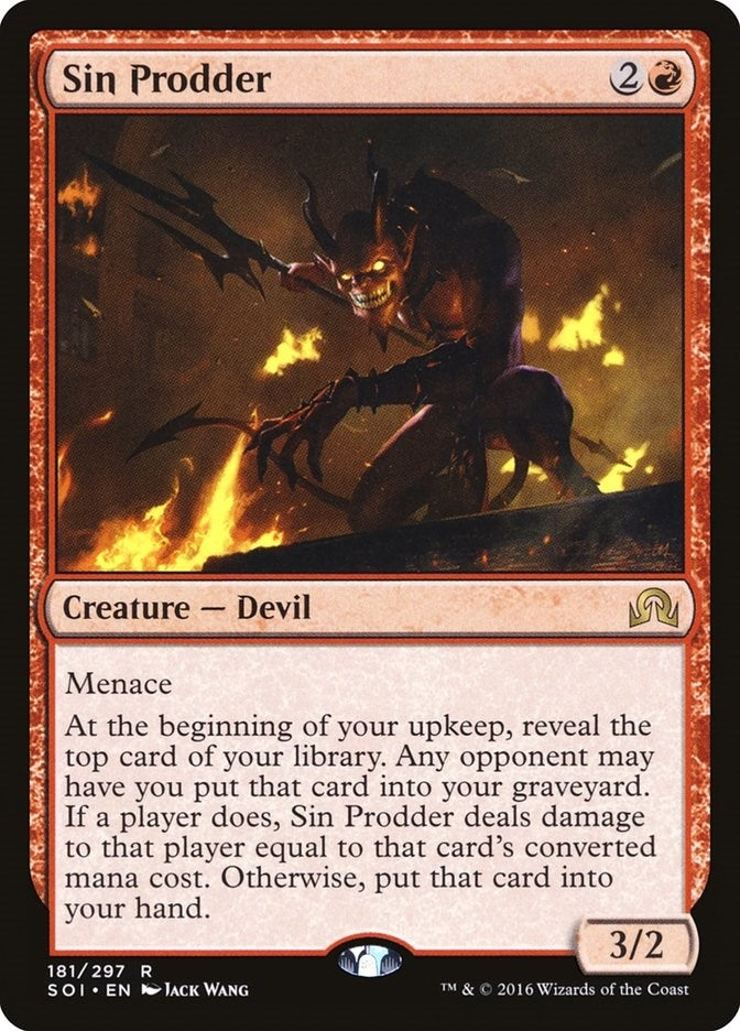 Image for Sin Prodder (181) [Shadows over Innistrad]
