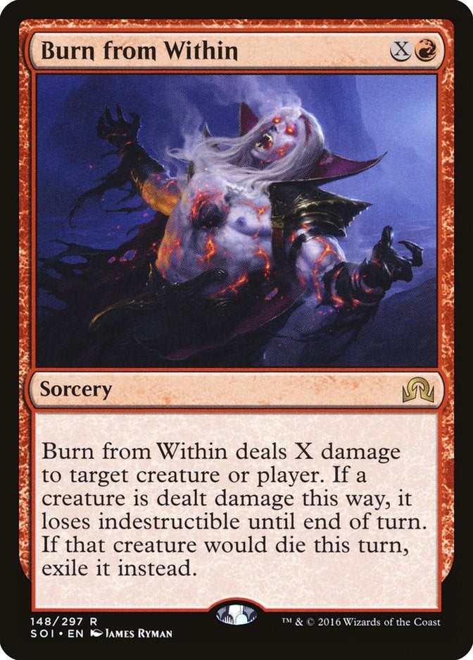 Image for Burn from Within (148) [Shadows over Innistrad]
