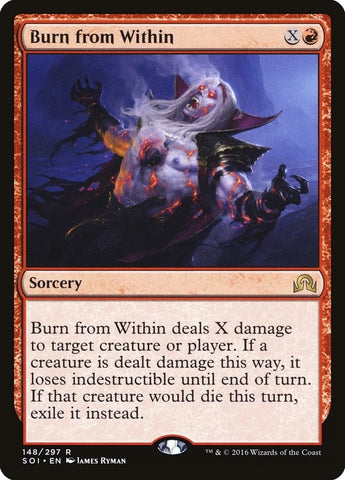Image for Burn from Within (148) [Shadows over Innistrad]