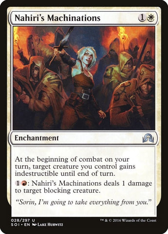 Image for Nahiri's Machinations (28) [Shadows over Innistrad]