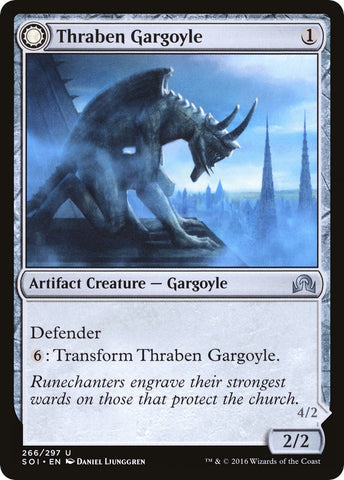 Image for Thraben Gargoyle (266) [Shadows over Innistrad]