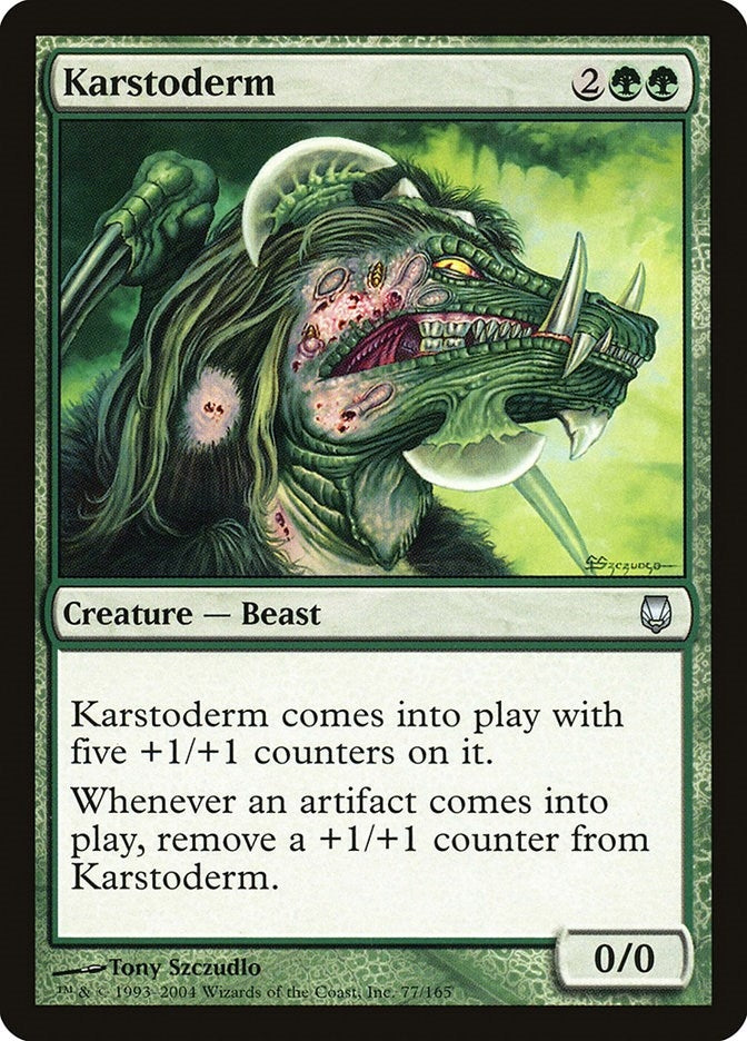 Image for Karstoderm (77) [Darksteel]