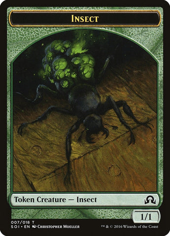 Image for Insect Token (7) [Shadows over Innistrad]