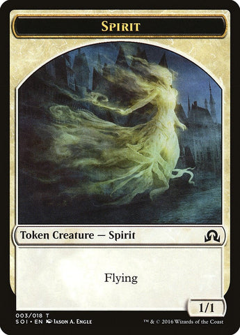 Image for Spirit Token (3) [Shadows over Innistrad]