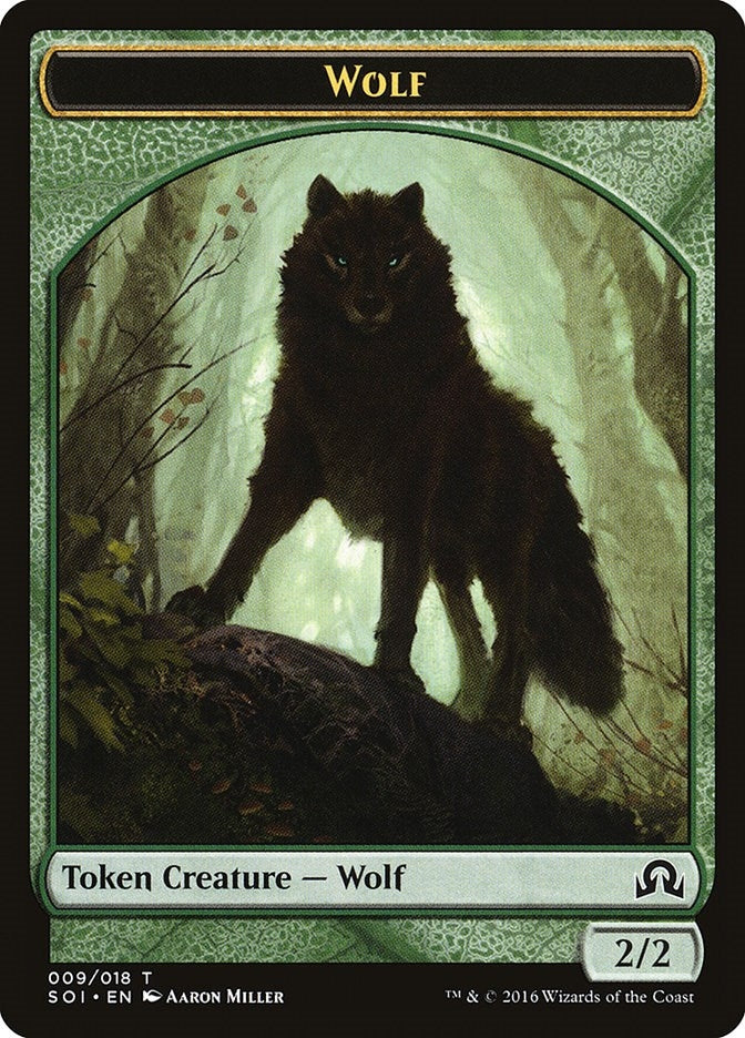 Image for Wolf Token (9) [Shadows over Innistrad]