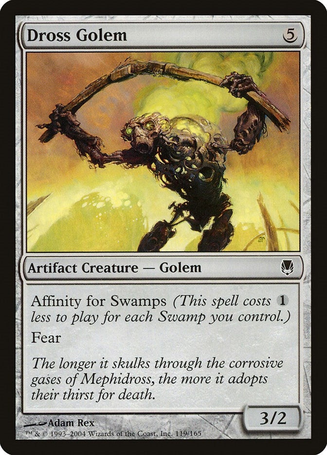 Image for Dross Golem (119) [Darksteel]