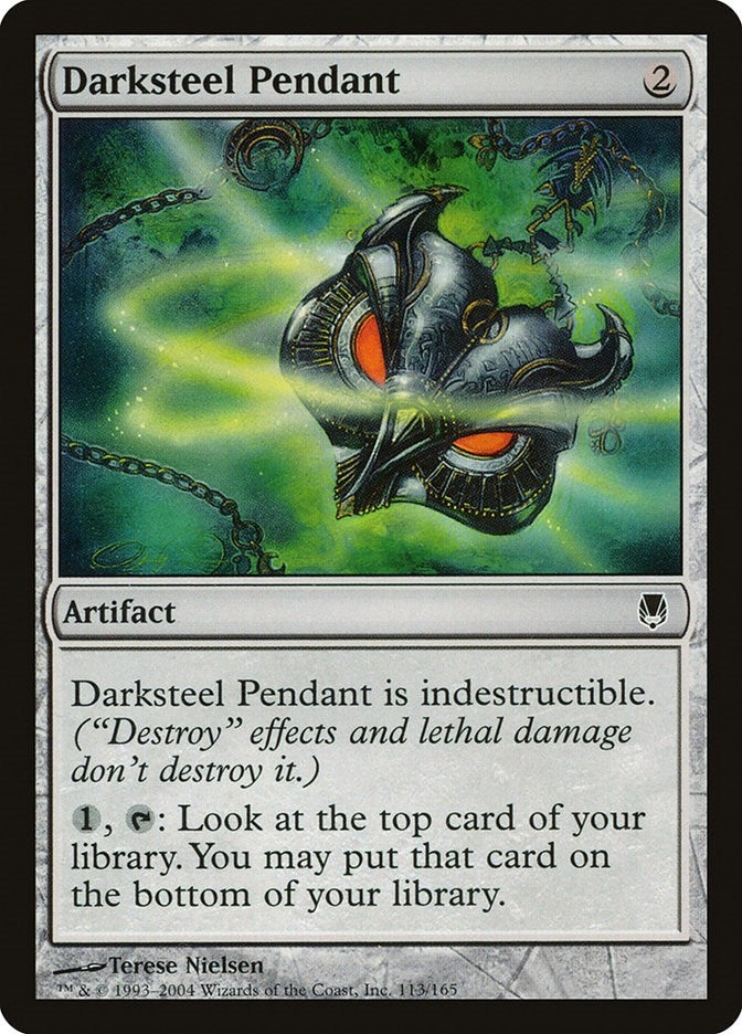 Image for Darksteel Pendant (113) [Darksteel]