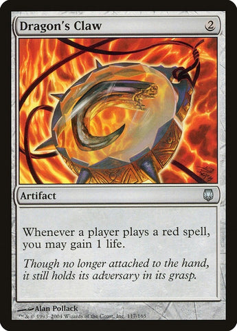 Image for Dragon's Claw (117) [Darksteel]