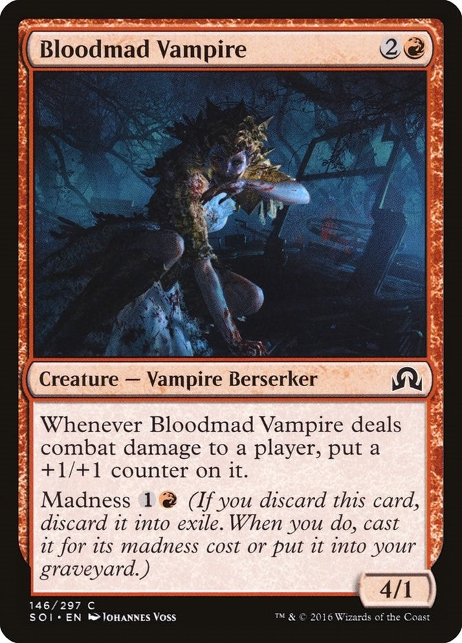 Image for Bloodmad Vampire (146) [Shadows over Innistrad]