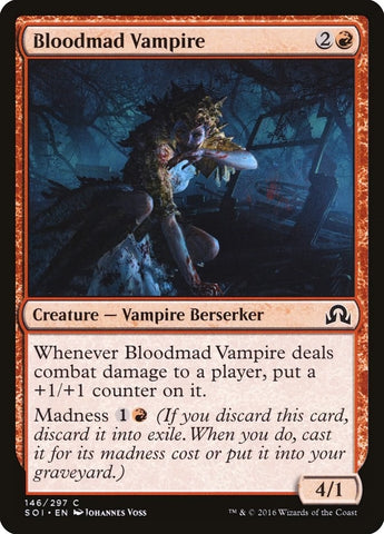 Image for Bloodmad Vampire (146) [Shadows over Innistrad]