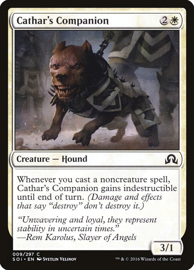 Image for Cathar's Companion (9) [Shadows over Innistrad]