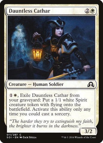 Image for Dauntless Cathar (11) [Shadows over Innistrad]
