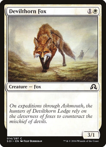 Image for Devilthorn Fox (14) [Shadows over Innistrad]