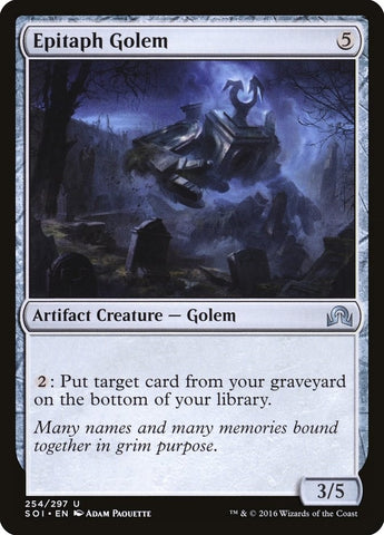 Image for Epitaph Golem (254) [Shadows over Innistrad]