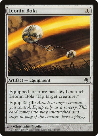 Image for Leonin Bola (127) [Darksteel]