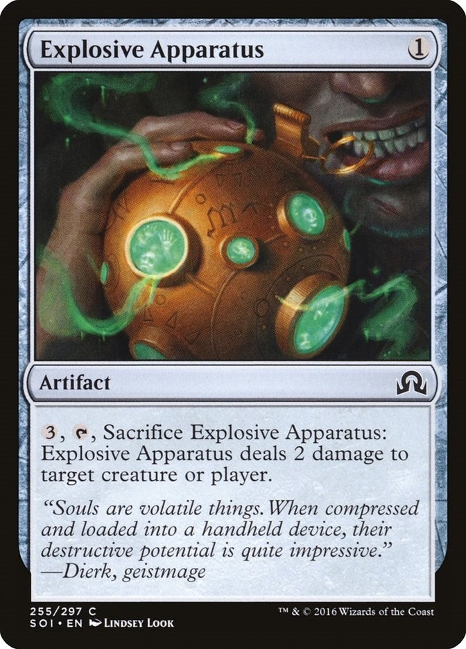 Image for Explosive Apparatus (255) [Shadows over Innistrad]