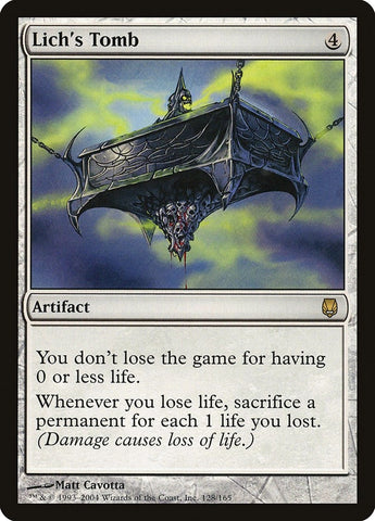 Image for Lich's Tomb (128) [Darksteel]