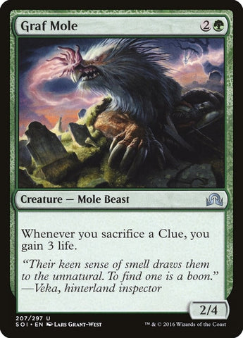 Image for Graf Mole (207) [Shadows over Innistrad]