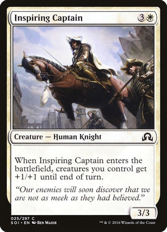 Image for Inspiring Captain (25) [Shadows over Innistrad]