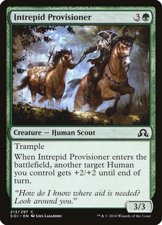 Image for Intrepid Provisioner (213) [Shadows over Innistrad]