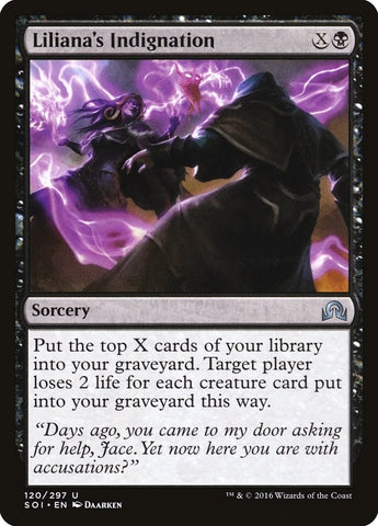 Image for Liliana's Indignation (120) [Shadows over Innistrad]
