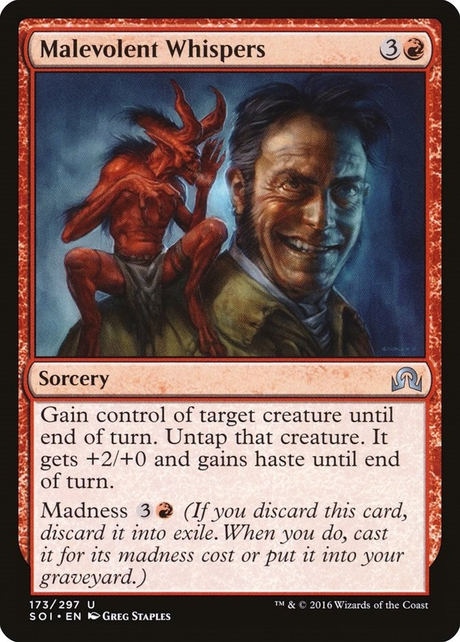 Image for Malevolent Whispers (173) [Shadows over Innistrad]