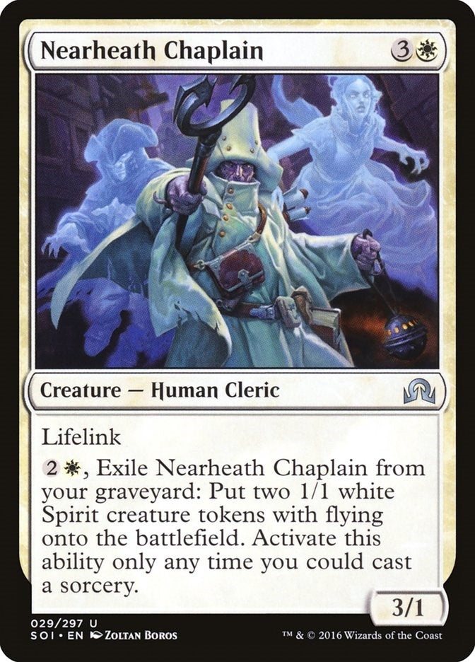 Image for Nearheath Chaplain (29) [Shadows over Innistrad]