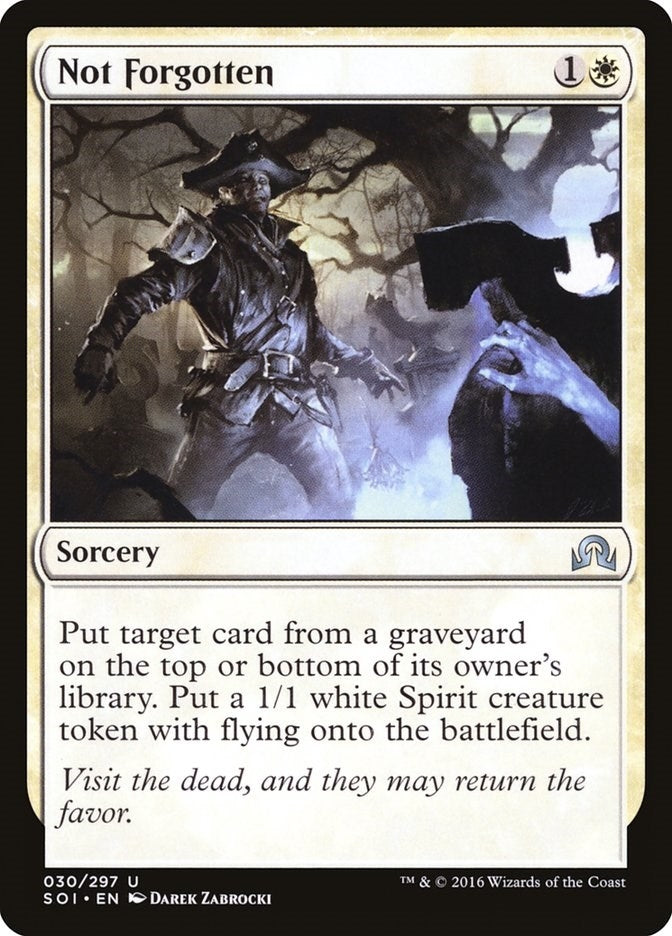 Image for Not Forgotten (30) [Shadows over Innistrad]