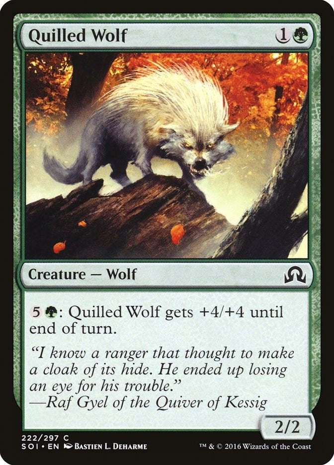 Image for Quilled Wolf (222) [Shadows over Innistrad]