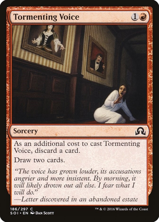 Image for Tormenting Voice (186) [Shadows over Innistrad]