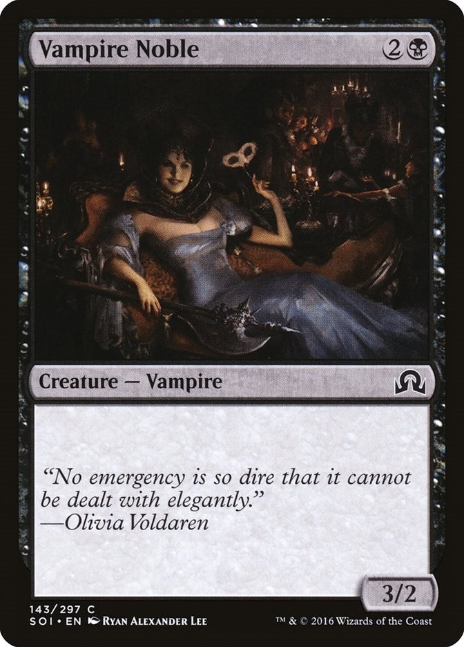 Image for Vampire Noble (143) [Shadows over Innistrad]