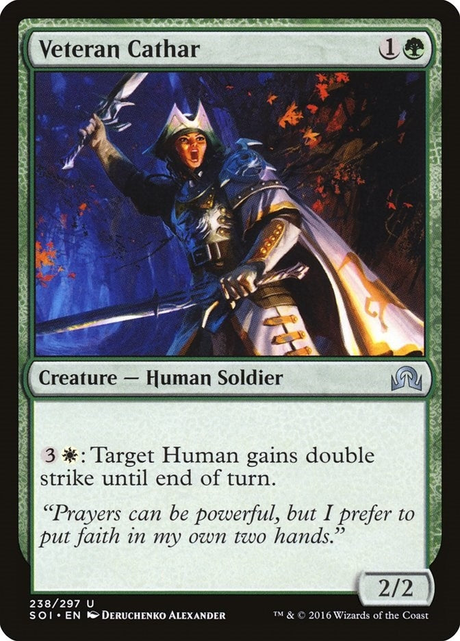 Image for Veteran Cathar (238) [Shadows over Innistrad]