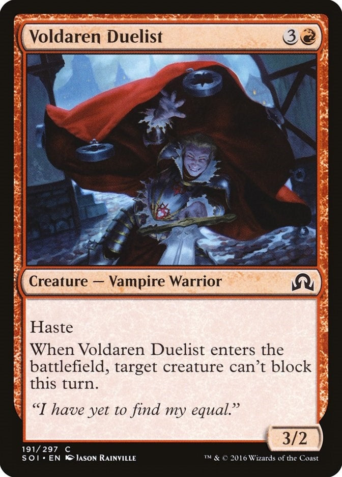 Image for Voldaren Duelist (191) [Shadows over Innistrad]