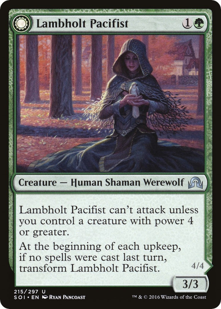 Image for Lambholt Pacifist (215) [Shadows over Innistrad]