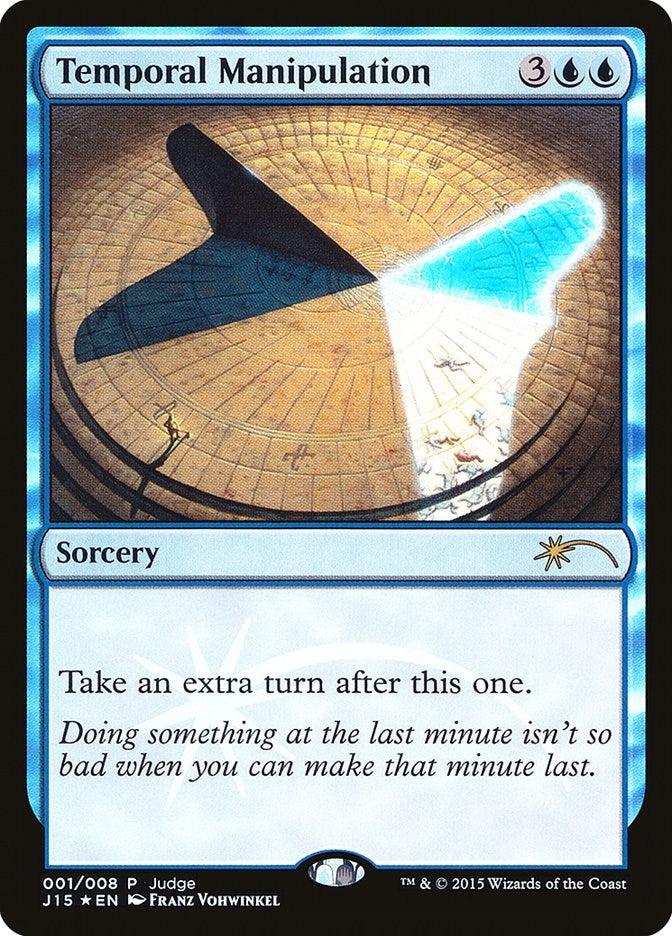 Image for Temporal Manipulation (1) - Magic: The Gathering