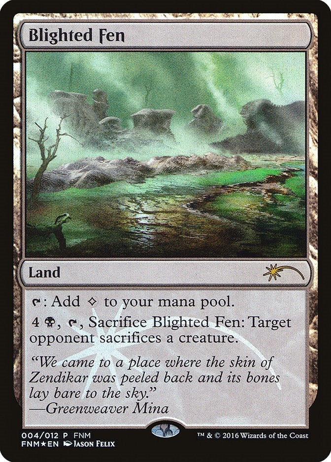 Image for Blighted Fen (4) [FNM Promos]