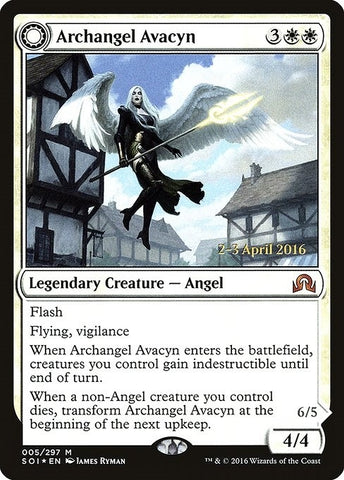 Image for Archangel Avacyn (5) [Prerelease Cards]