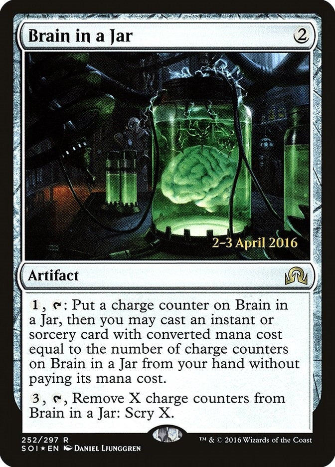 Image for Brain in a Jar (252) [Prerelease Cards]
