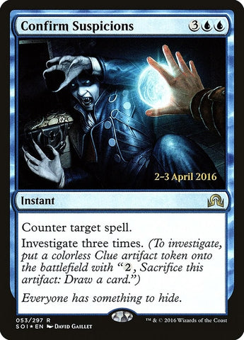 Image for Confirm Suspicions (53) [Prerelease Cards]
