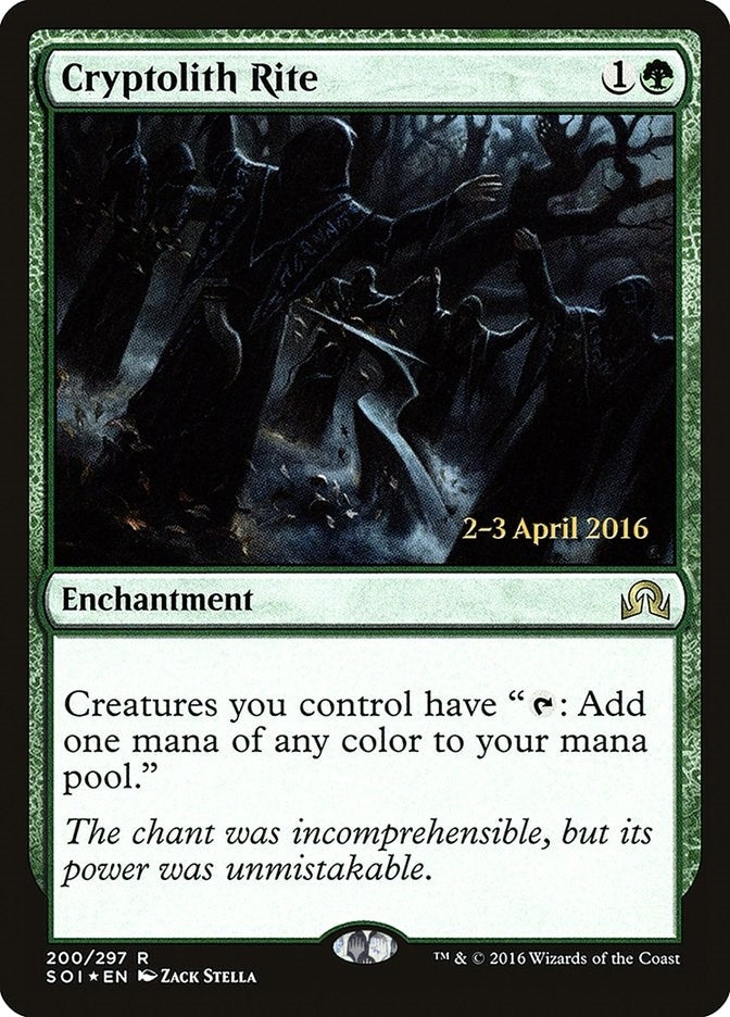 Image for Cryptolith Rite (200) [Prerelease Cards]
