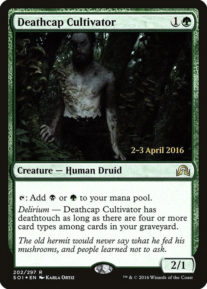 Image for Deathcap Cultivator (202) [Prerelease Cards]