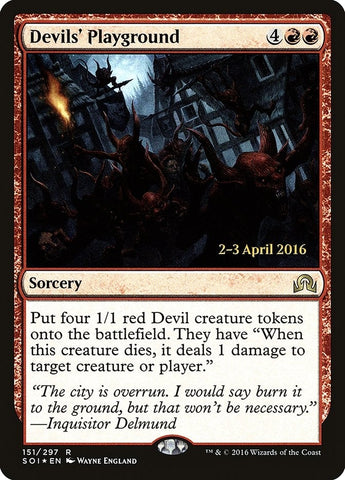 Image for Devils' Playground (151) [Prerelease Cards]