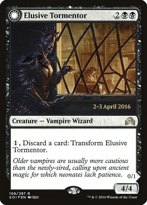 Image for Elusive Tormentor (108) [Prerelease Cards]